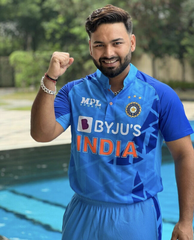 Rishabh Pant är en av världens främsta cricketspelare och har bland annat 7,5 miljoner följare på sin Instagram.