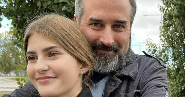 Filippas dotter Emmi, 16, och hennes pappa Patrik Rådin. Filippas dotter Emmi, 16, och hennes pappa Patrik Rådin.