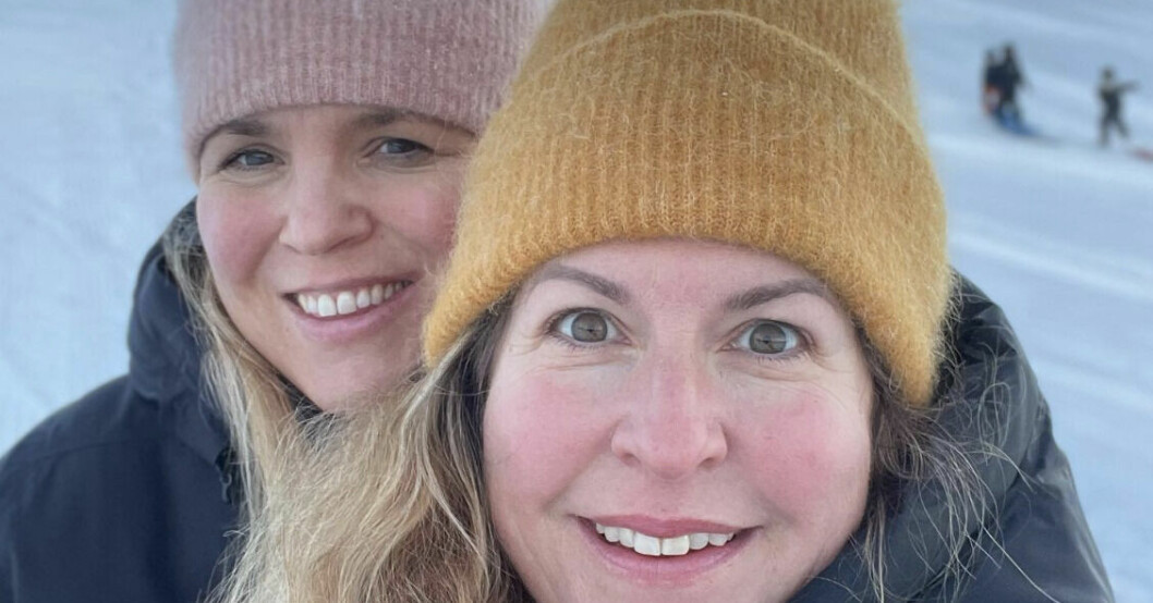 Anja och Filippa blev ett par 2008, så de har varit tillsammans i 14 år nu.