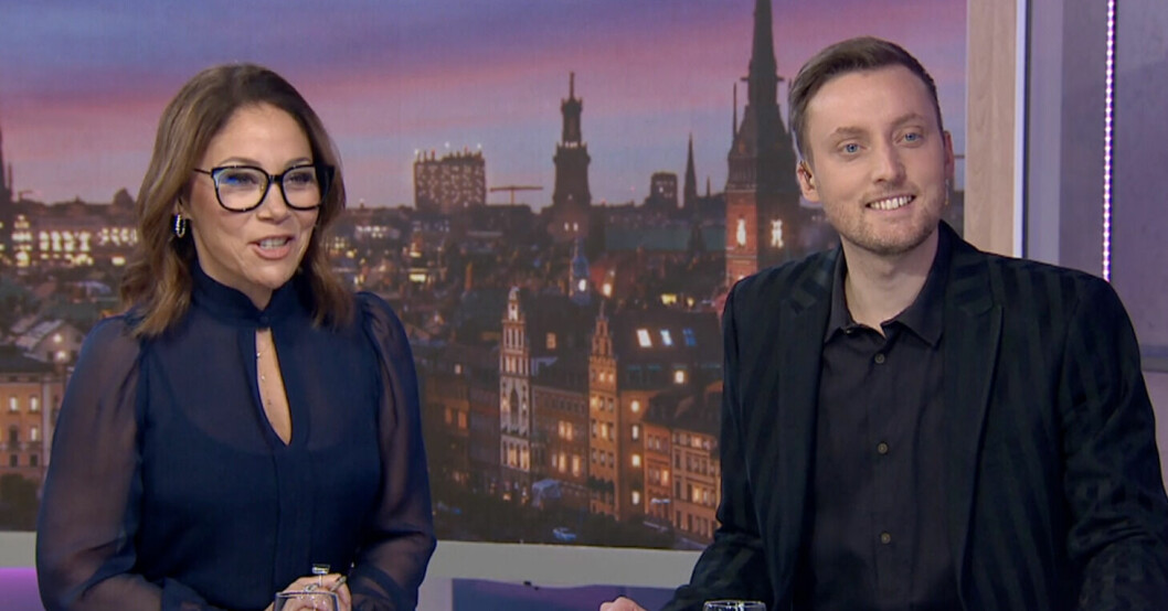 Det ser onekligen ut som att både Tilde de Paula Eby och Axel Pileby tyckte att det var en skojig anekdot.