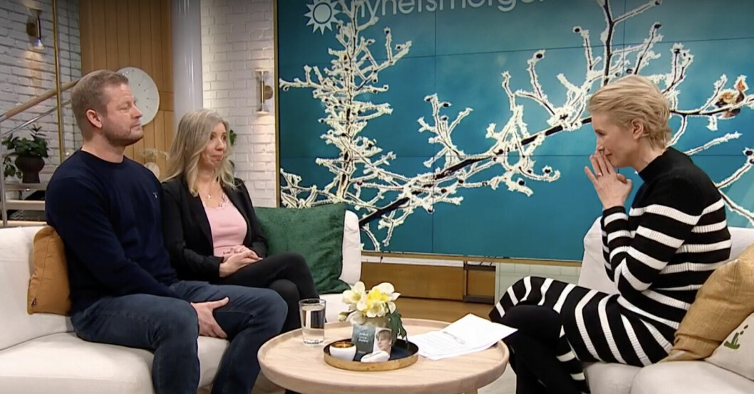 Jenny Strömstedt i Nyhetsmorgon Jenny Strömstedt i Nyhetsmorgon