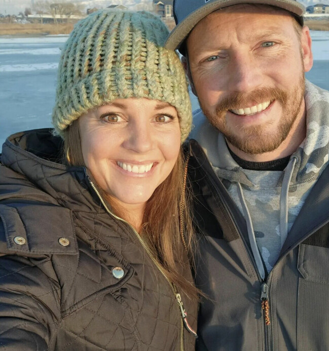 Marcella och hennes man.