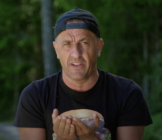 Eddie Gecer i Farmen 2023. Foto: TV4 Eddie
