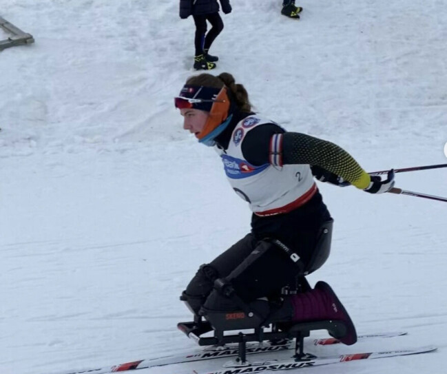 Elisabeth började med paraskidåkning.