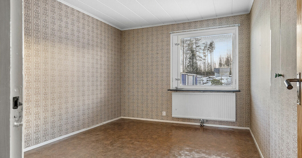 Sovrum på gatuplan. Sovrum på gatuplan.