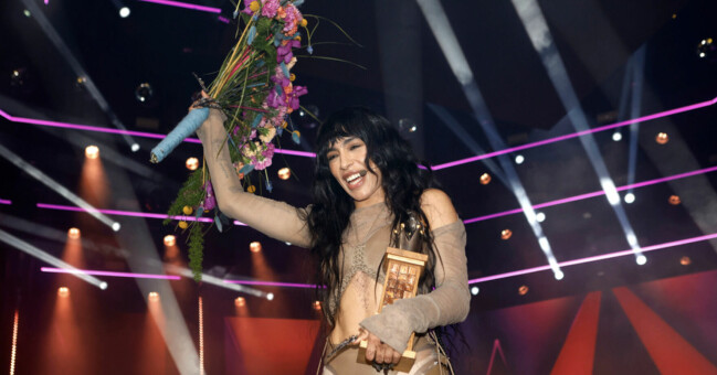 Loreen efter vinsten i Melodifestivalen!