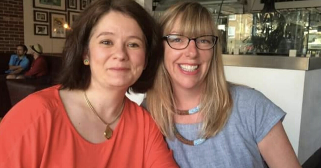Bästa vännerna Laura (t.v.) och Sarah (t.h.) var ute på äventyr när olyckan var framme. Bästa vännerna Laura (t.v.) och Sarah (t.h.) var ute på äventyr när olyckan var framme.