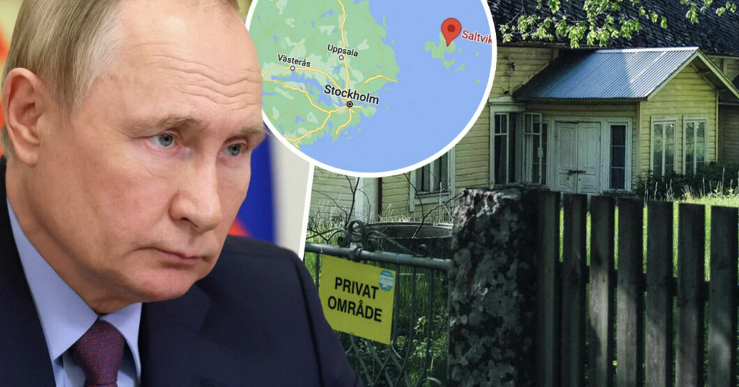 President Putins strandhus på Åland. President Putins strandhus på Åland.