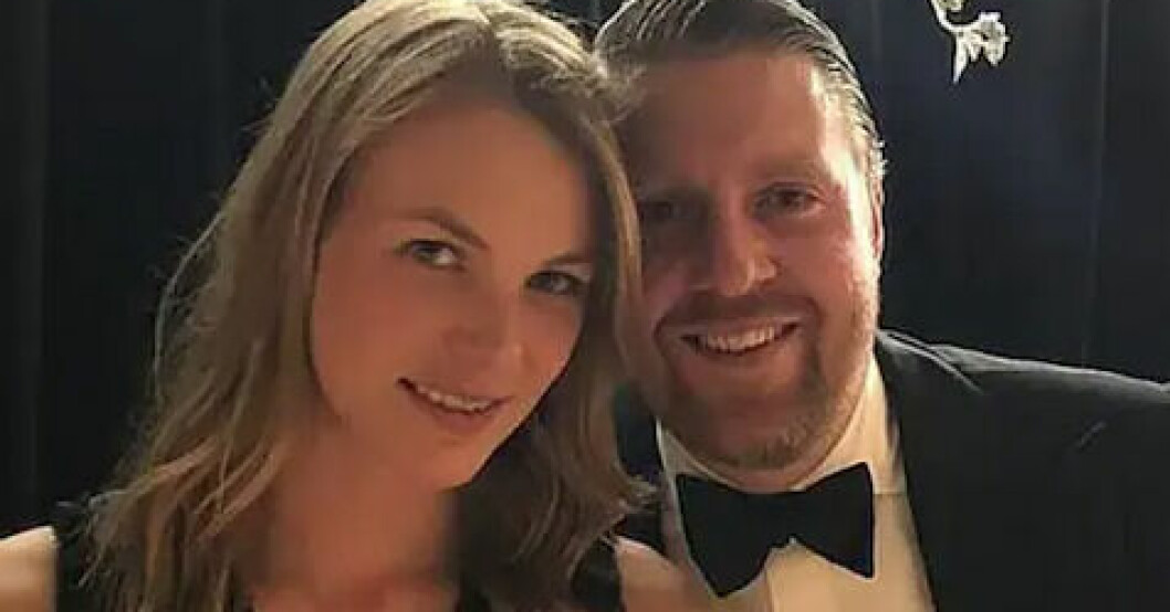 Det tidigare gifta paret Louise Bäckström och Martin Wennberg. Det tidigare gifta paret Louise Bäckström och Martin Wennberg.