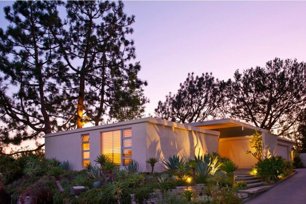 Huset är en stilren modernistisk 60-talsvilla. Foto: Sotheby’s International Realty Huset är en stilren modernistisk 60-talsvilla. Foto: Sotheby's International Realty