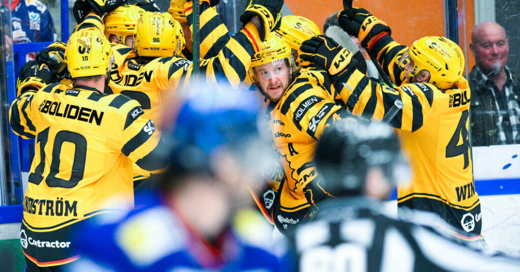 Skellefteå jublade efter att slutligen ha lyckats vinna en SM-finalmatch över Växjö. Mörka sviten bruten – veteranen ser framåt