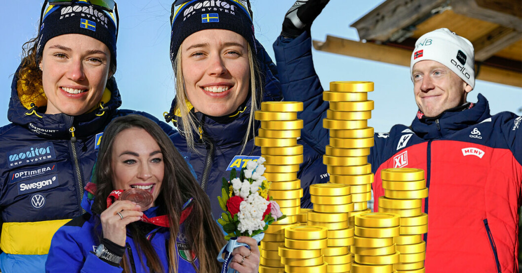 Så mycket tjänar skidskyttestjärnorna – prispengarna under världscupen och VM 2023
