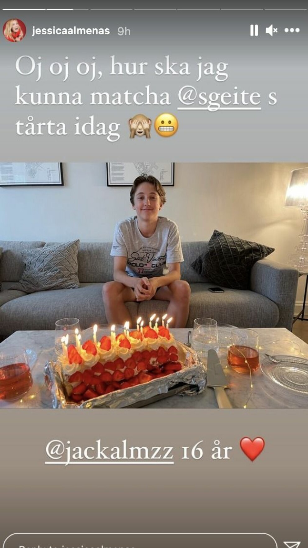 Jessica Almenäs Instagram