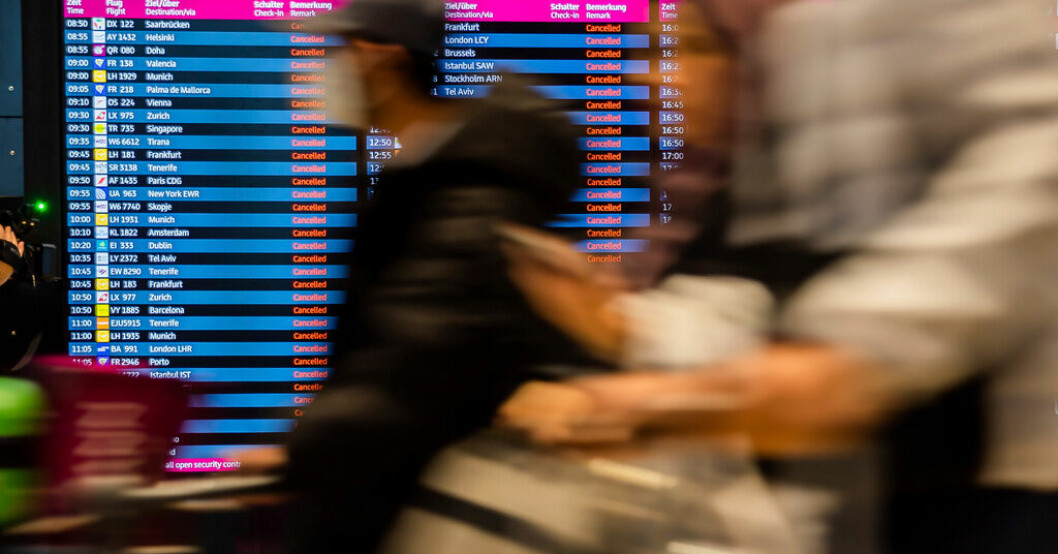 Strejk stoppar flyg från Berlin