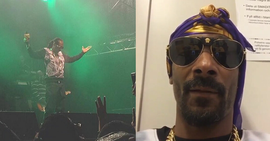 Snoop Dogg rasar mot den svenska polisen på Instagram: "Fuck you"
