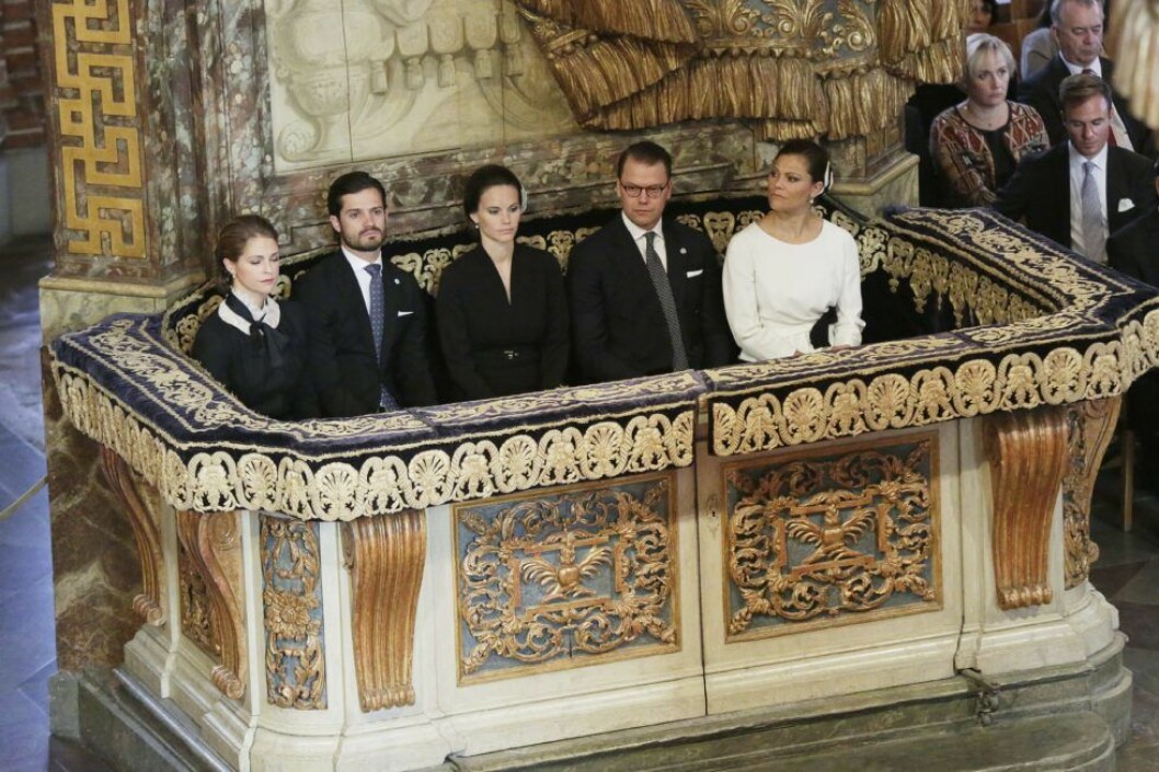 Attendance at a service in connection with the Opening of the Parliamentary Session, Storkyrkan, Stockholm 2016-09-13