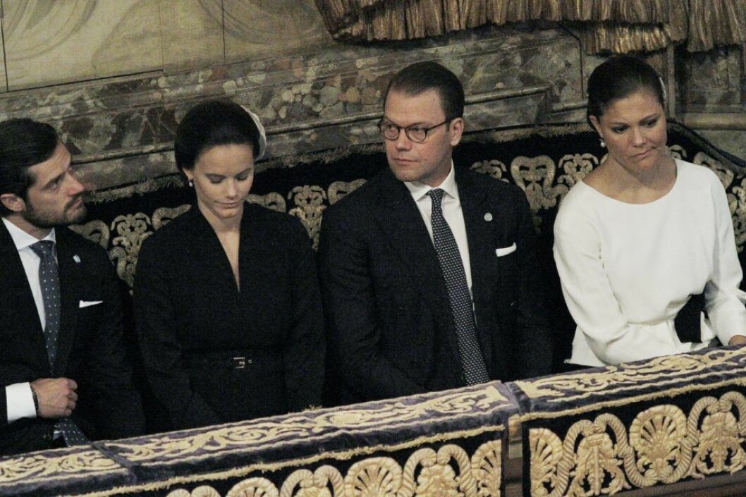 Attendance at a service in connection with the Opening of the Parliamentary Session, Storkyrkan, Stockholm 2016-09-13