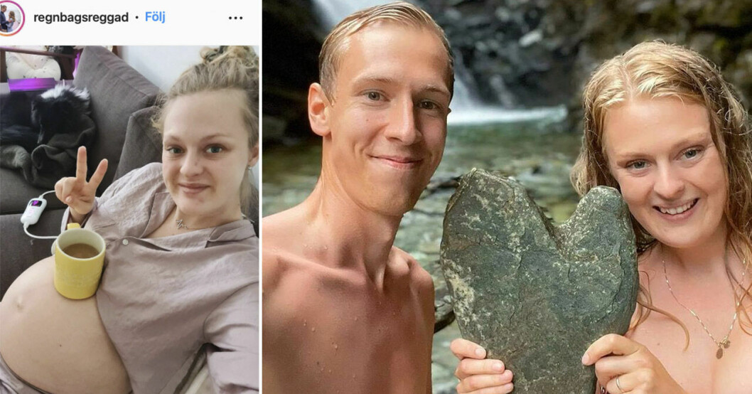 Sofia och Anton hittade tillbaka till varandra efter bråket i SVT och lever nu ett rosaskimrande liv. Snart föds parets kärleksbarn.