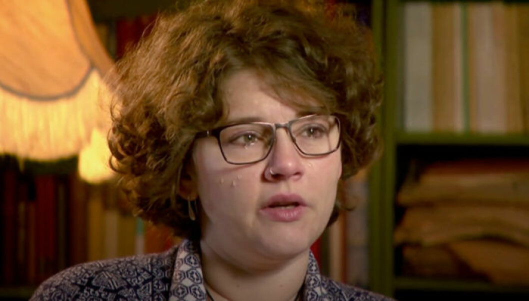 Mamma Ellinor berättar i “Sofias änglar” om sorgen efter sonen. Bild: Kanal 5 Sjuårige Theo dog efter en drunkningsolycka 2014. Familjen berättar om sorgen i