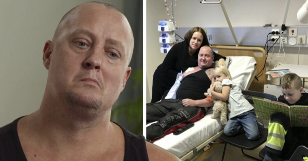 Sofias hjältar: Micke tvingas isolera sig från familjen efter cancertumören