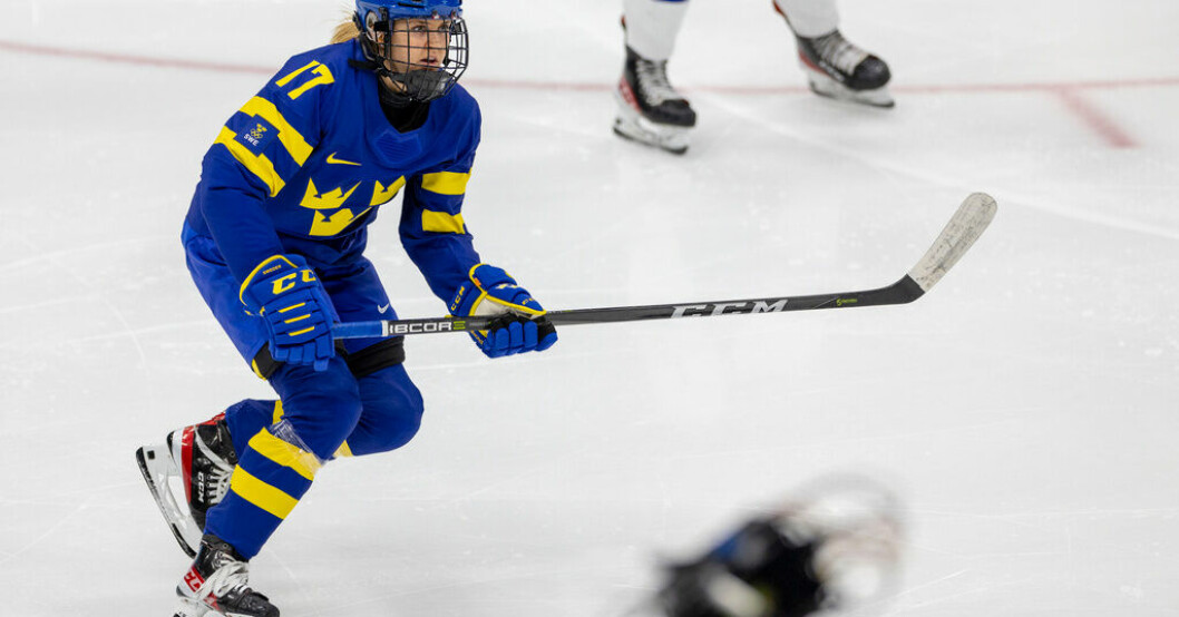 Sofie Lundin gjorde tre poäng när Sverige körde över Tyskland med 4–0 på lördagen. Arkivbild. Ny klar seger för Damkronorna