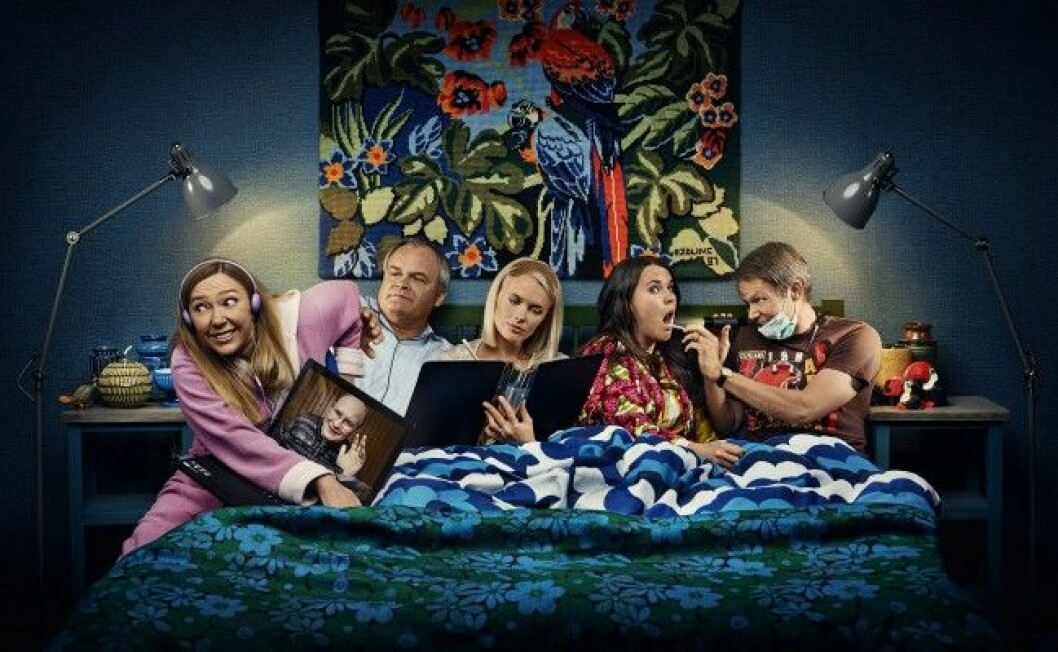 Mia Skäringer är bland annat aktuell i sista säsongen av <em>Solsidan</em>. Foto: Pär Bäckstrand/TV4 Mia Skäringer är bland annat aktuell i sista säsongen av Solsidan. Foto: Pär Bäckstrand/TV4