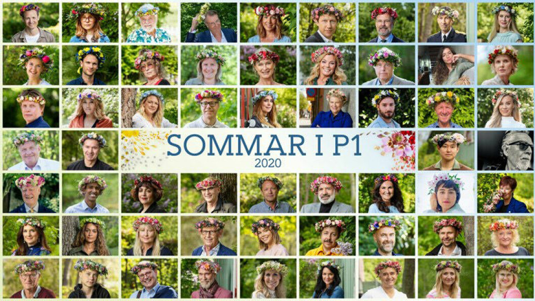 Sommarvärdarna i P1 2020.