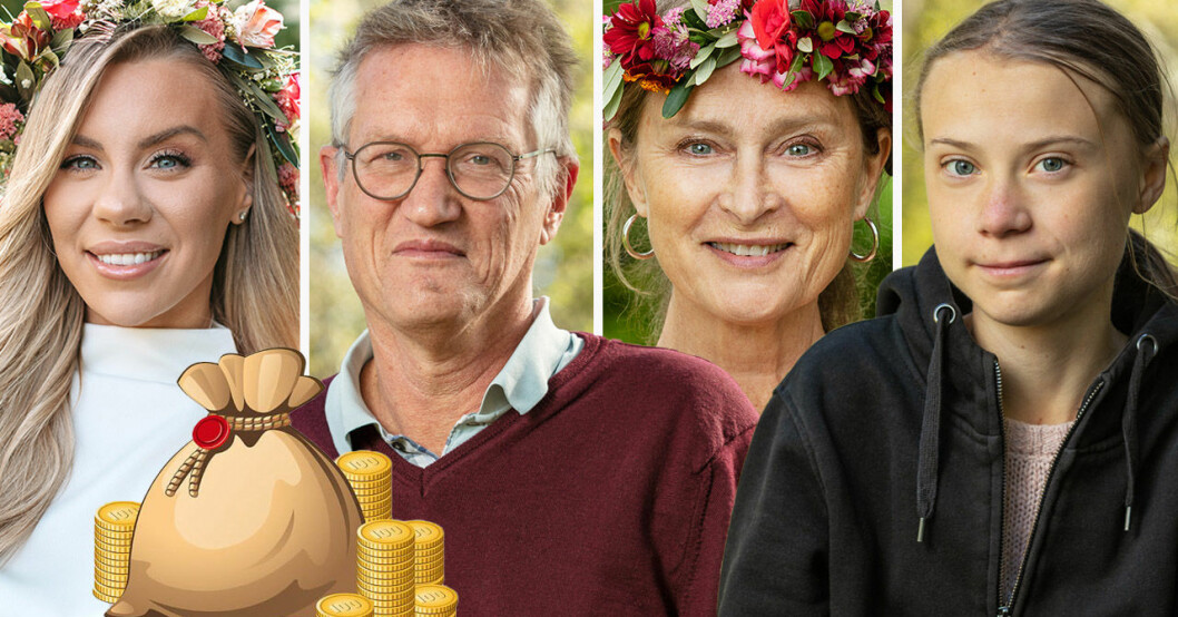 Therese Lindgren, Anders Tegnell, Lena Endre och Greta Thunberg är sommarpratare i P1.
