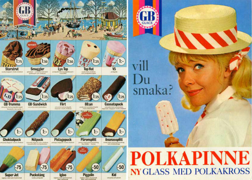 Käka ett par strutar om dagen. Foto: GB sommarlov-glass.jpg