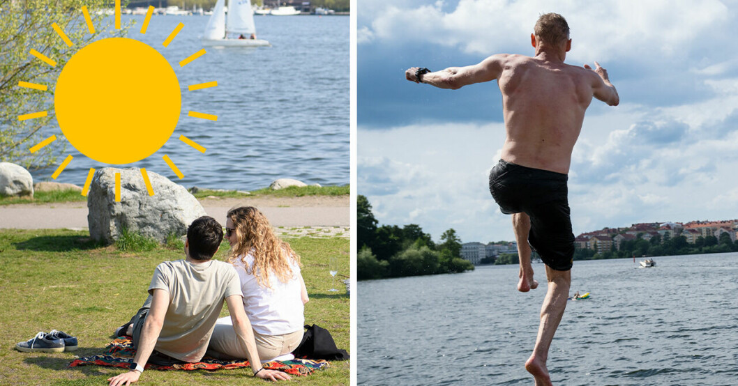 Snart når sommarvärmen Sverige – är vår men kommer kännas som sommar.