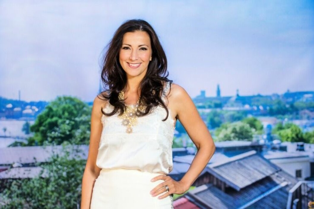 FOTO: SVT/TT Sonja Aldén gör comeback på scen i Melodifestivalen