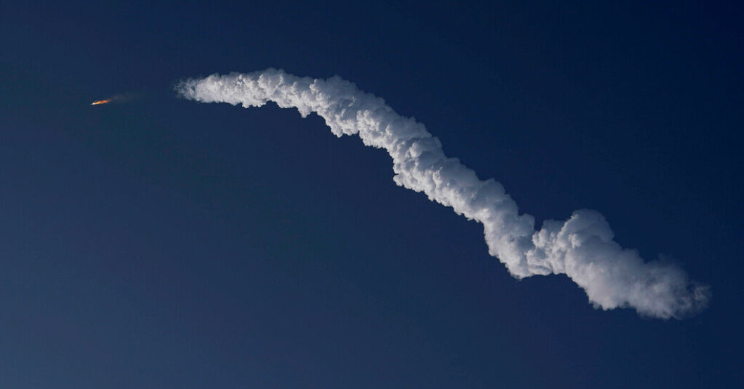 Space|X raket Starship under explosionen. Jubel när världens största raket exploderade