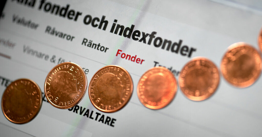 Sparandet i fonder ökade något i mars. Arkivbild. Ökat fondsparande trots börsoro