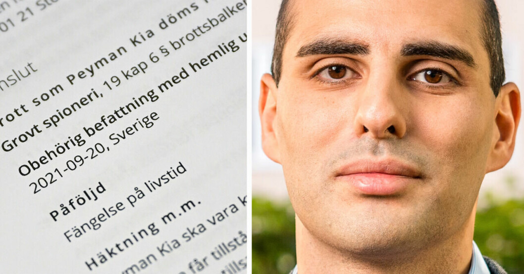 Bröderna Peyman och Payam Kia döms till långa fängelsestraff för grova spionbrott