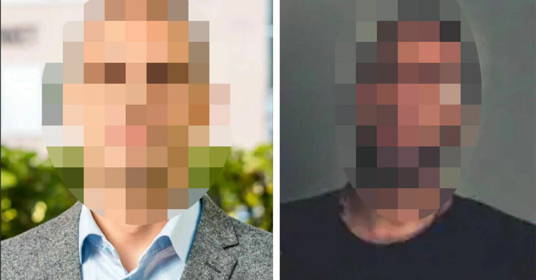 De två bröderna misstänks ha spionerat mellan åren 2011 och 2021. De åtalade bröderna med suddade ansikten.