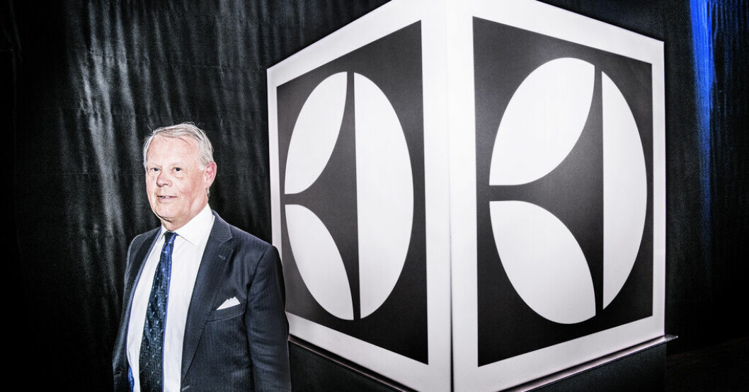 Staffan Bohman är styrelseordförande för Electrolux. Arkivbild. Electrolux anklagas för prisstyrning
