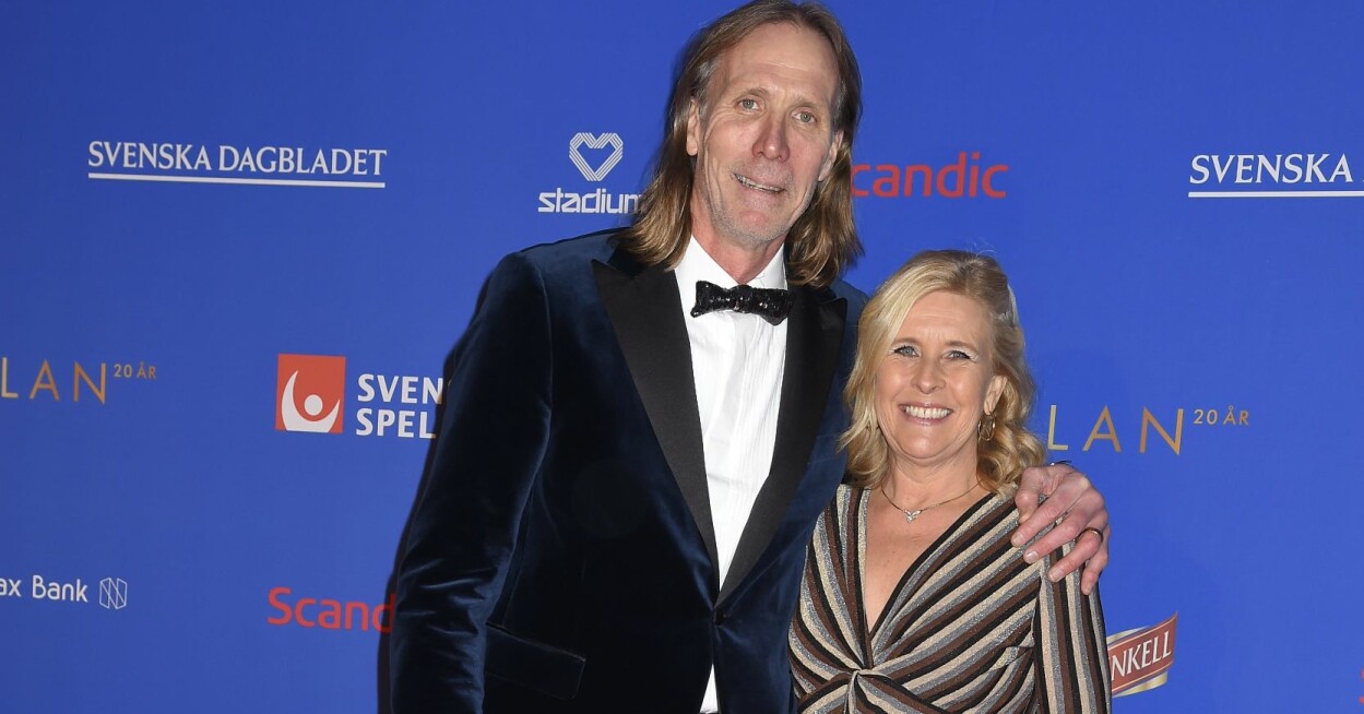 Staffan och hustrun Marie. Staffan Olsson, Marie Momats Olsson