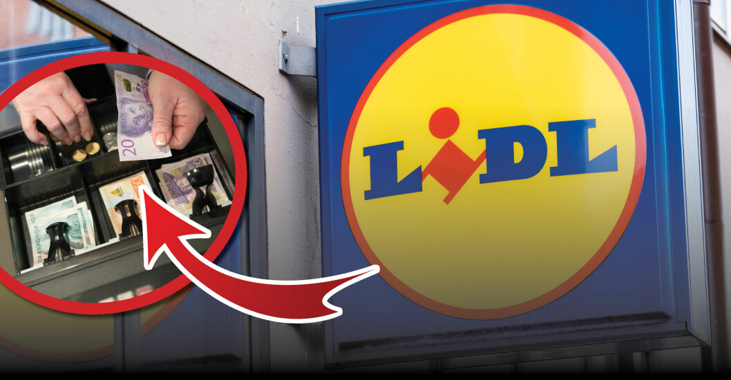 Lidl-anställd stal tusentals kronor – ville betala av skulder: ”Inte korrekt”
