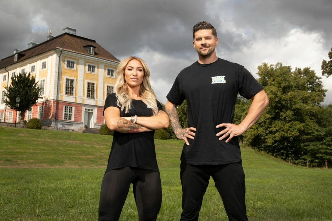 Tränaren Mikael Hollsten i Biggest loser 2019. Mikael Hollsten i Biggest loser 2019