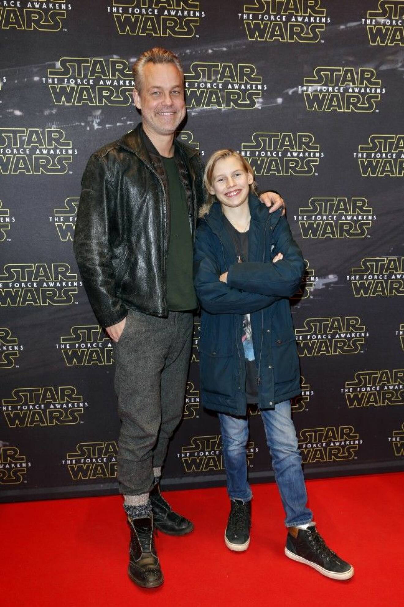 Foto: Malin Bondeson Star Wars Henrik Shyffert med sonen Ove "Limpan"