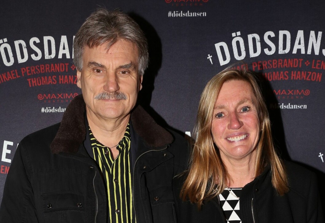Carin med maken Erling Bjurström, 66, som är professor i kultur- och samhälle. Foto: Stella Pictures Carin med maken Erling Bjurström, 66, som är professor i kultur- och samhälle. Foto: Stella Pictures