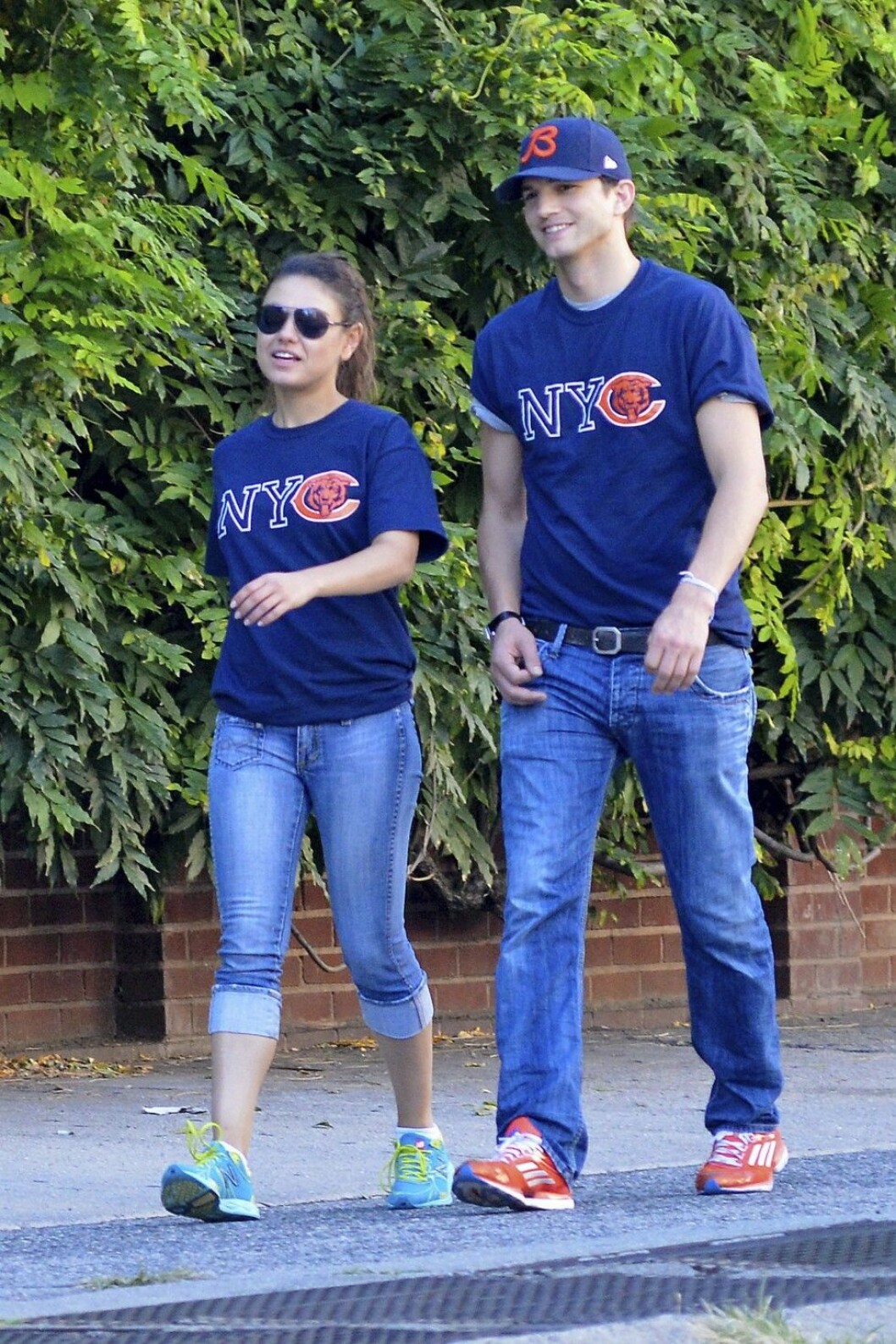 Foto: Stella Pictures Ashton Kutcher Mila Kunis West Village
