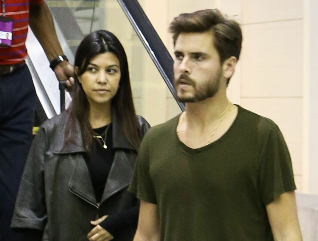 Kourtney Kardashian ihop med pojkvännen Scott Disick. Foto: Stella Pictures Kourtney Kardashian ihop med pojkvännen Scott Disick. Foto: Stella Pictures