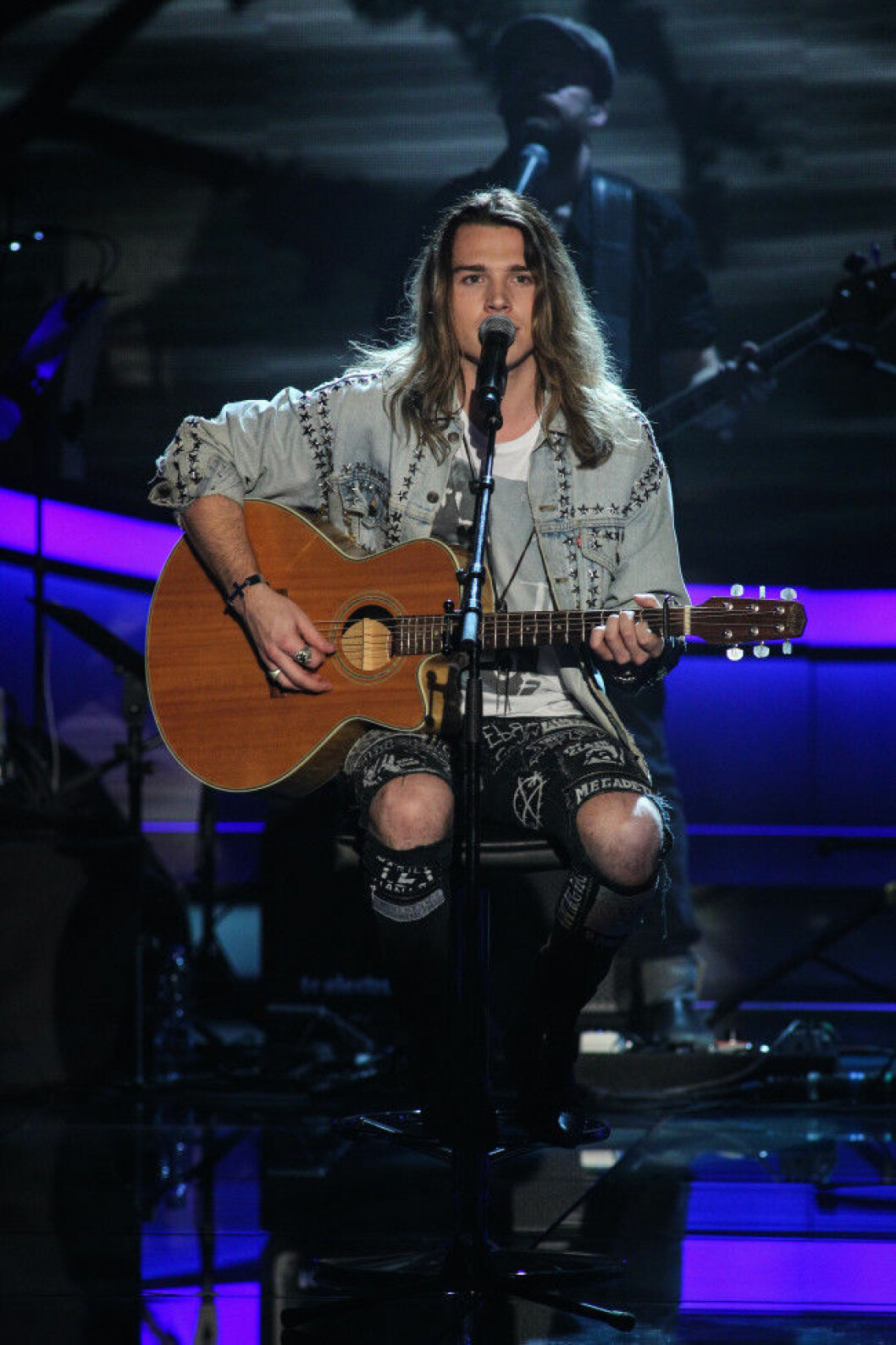 Aina Lesse såg Ludvig Turner för första gången på TV då han tävlade i Idol 2014