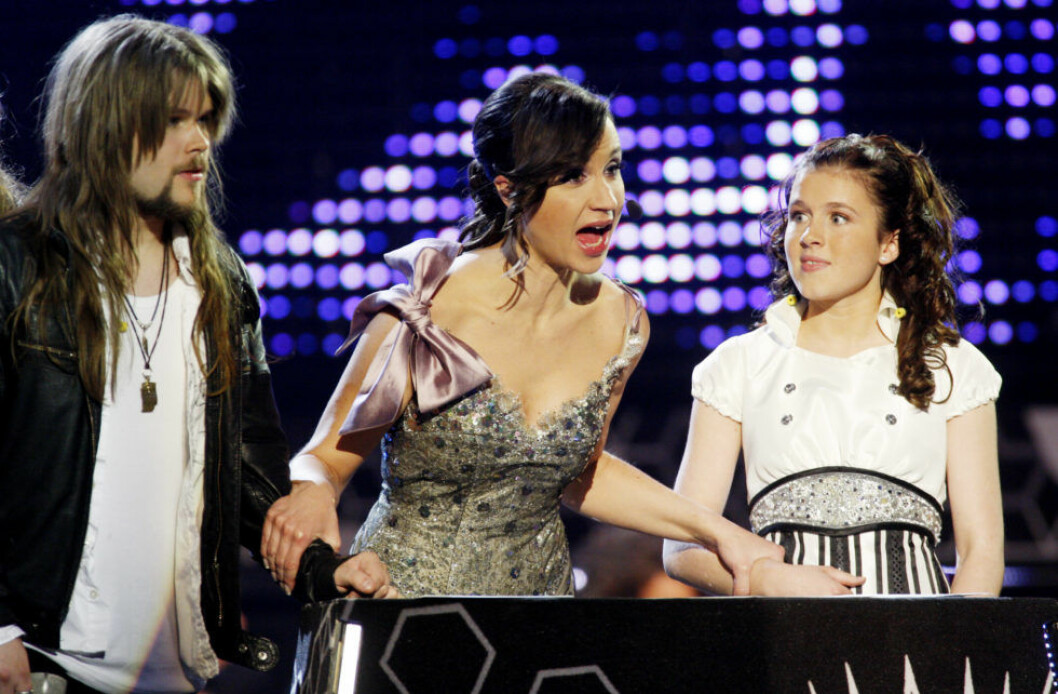 Redan 2009 var Petra Mede så känd att hon fick leda “Melodifestivalen” första gången.