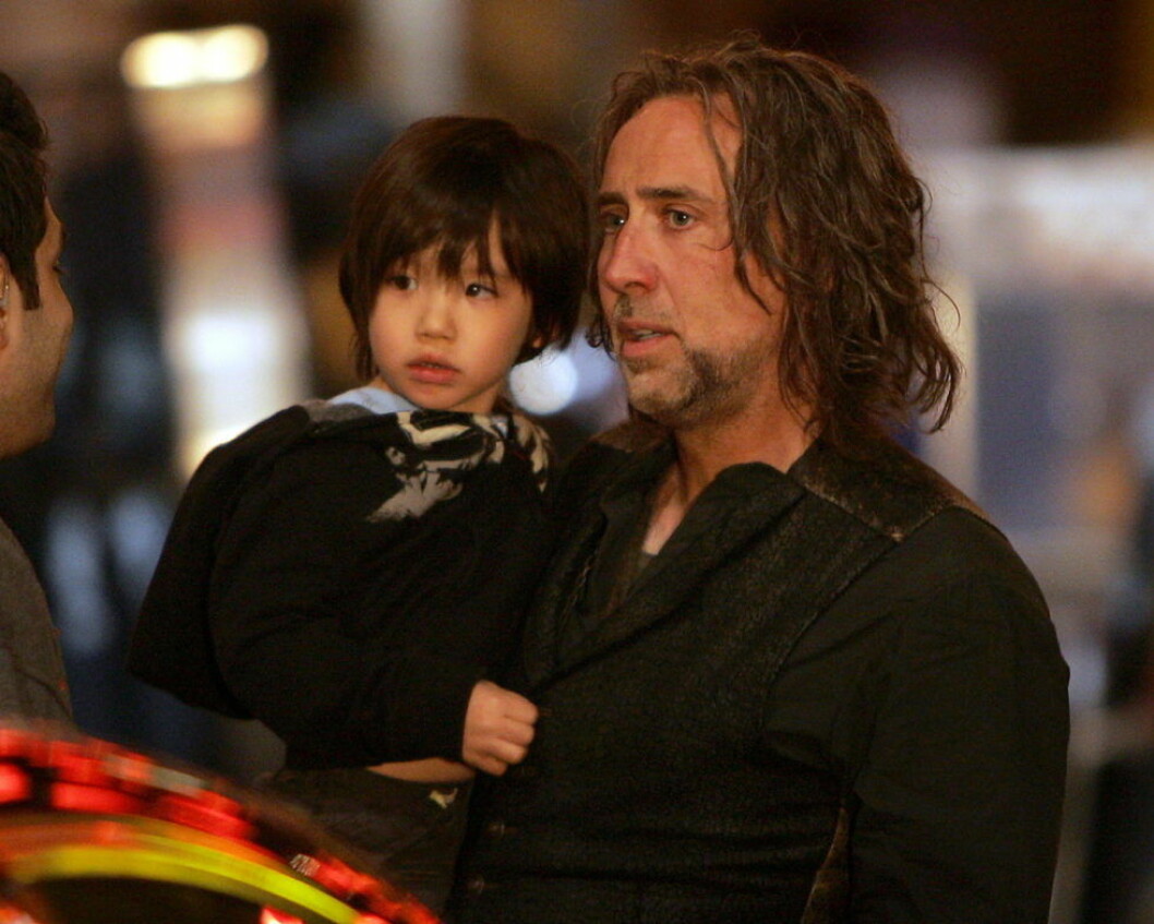 Tillsammans med Alice Kim har Nicolas Cage sonen Kal-El.