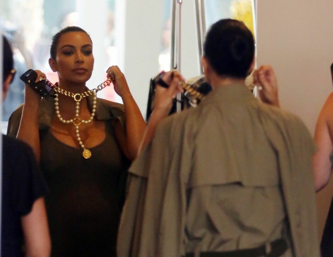 Foto: Stella Pictures Pregnant Kim Kardashian Goes Shopping In West Hollywood
