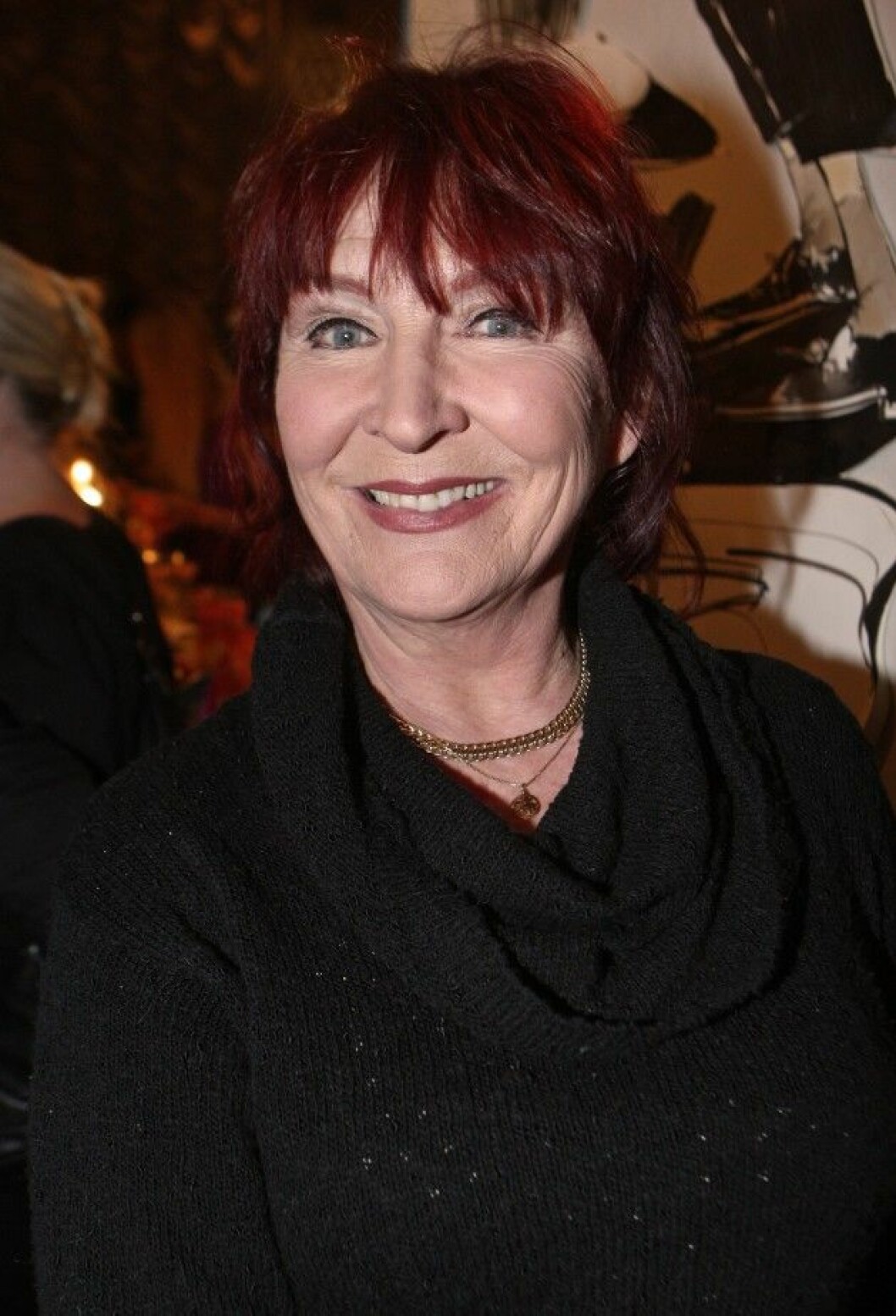 Kim Anderzon blev 71 år gammal. Foto: Stella Pictures Kim Anderzon blev 71 år gammal. Foto: Stella Pictures