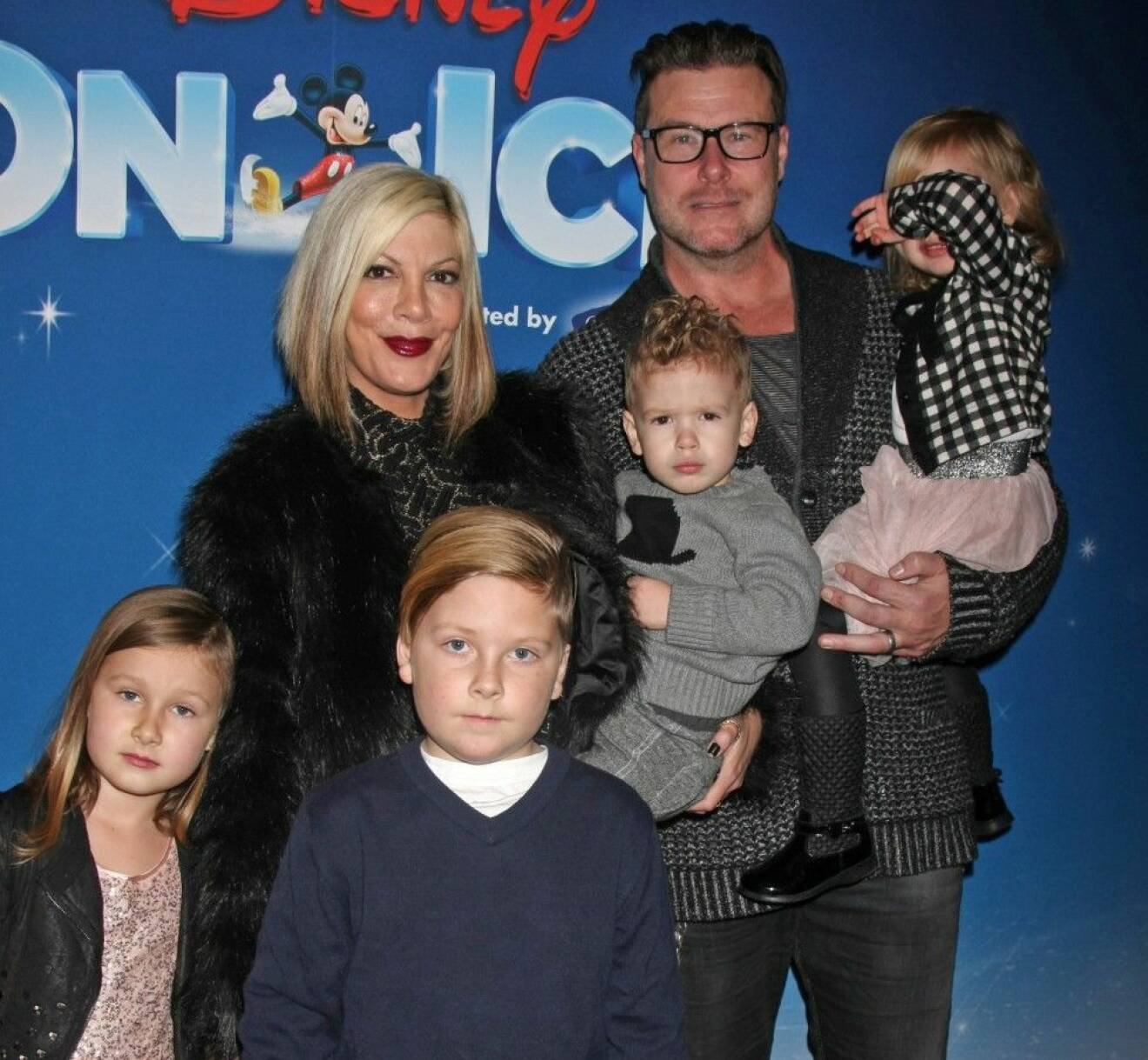 Familjen Spelling-McDermott får passa på att gå på gratisevent såsom Disney on ice. Foto: Stella Pictures