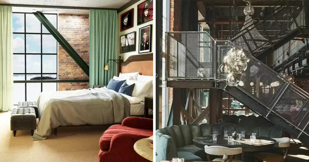 Foto: The Steam Hotel The Steam Hotel har blivit ett trendigt resemål bland svenska kändisar och influencers. Bland annat Calle Schulman och Camilla Läckberg gillar hotellet.
